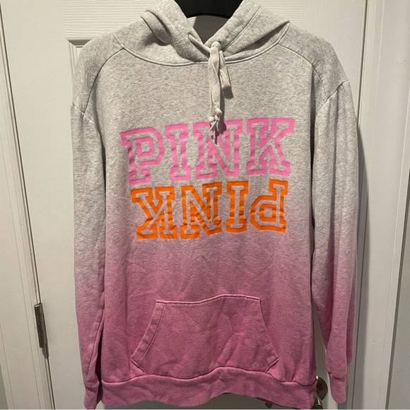 VICTORIA'S SECRET PINK EVERYDAY LOUNGE Fleece Campus Pullover XSMALL - Picture 3 of 5